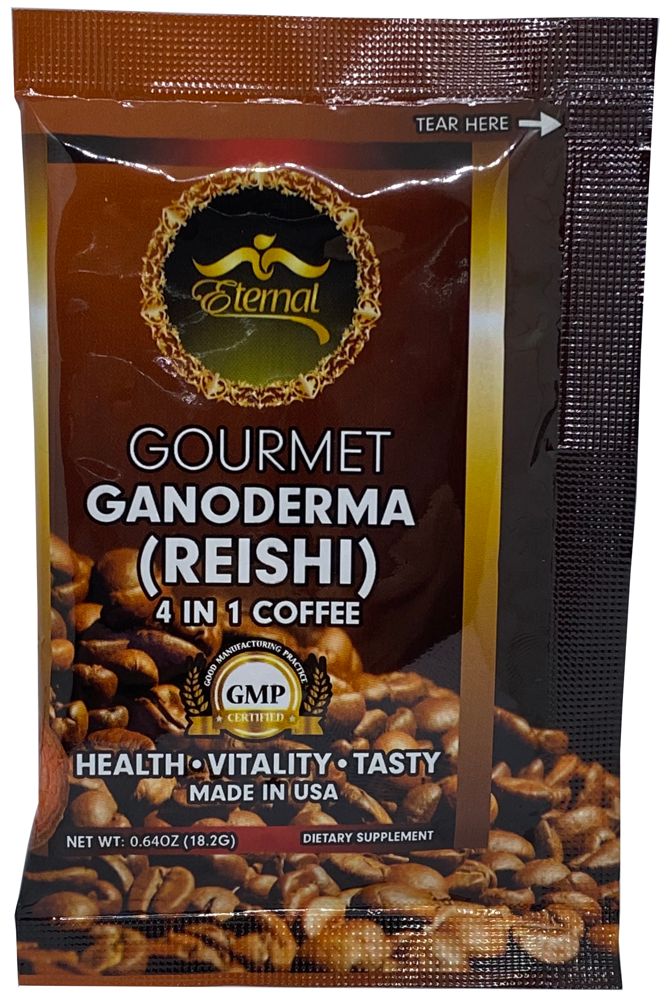 Coffee Latte 4 in 1 with REISHI GANODERMA